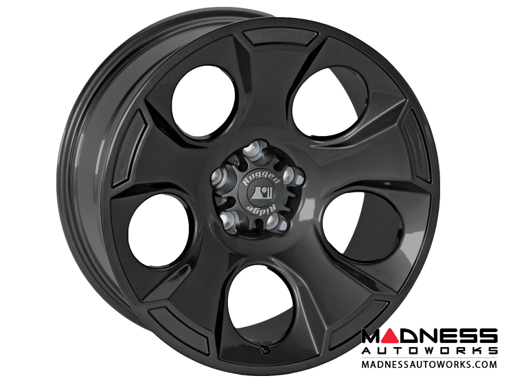 Jeep Wrangler JK Aluminum Drakon Wheel - 18x9" - Black Satin